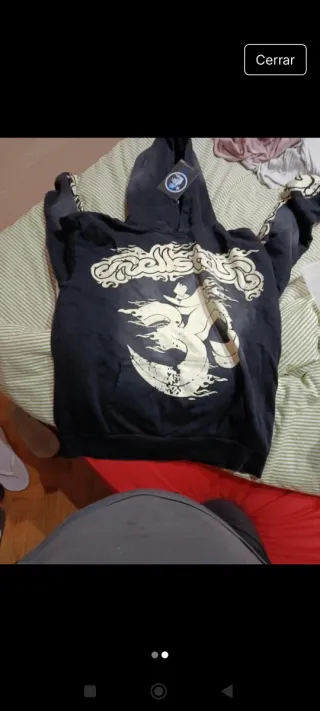 Sudadera con estampado Om