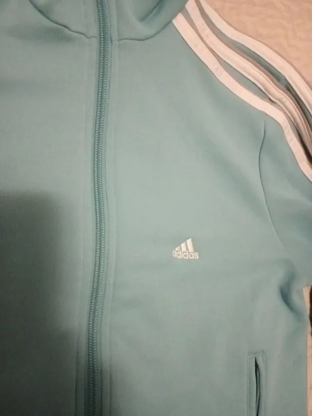 Chaqueta Adidas chándal mujer azul
