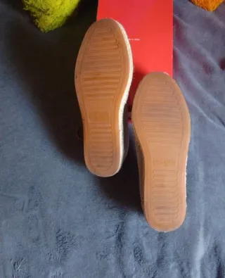 Mocasines Pull&Bear Beige Talla 40