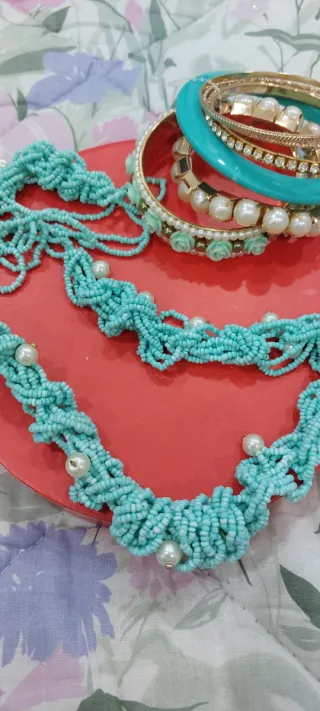 Collana e bracciali donna bijotteria