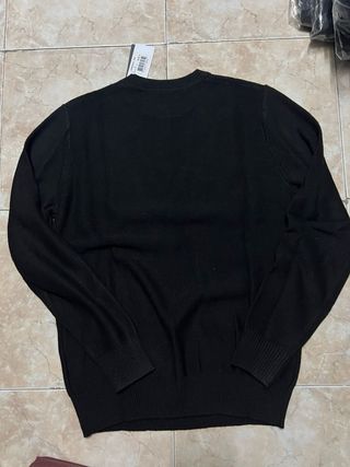 Jersey Guess Negro con Logo Brillante