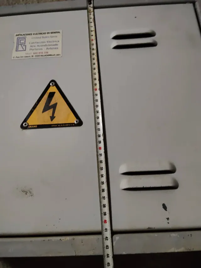 Tapa contador de luz