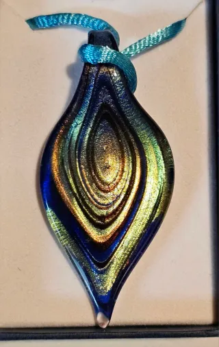 Collana in vetro di Murano