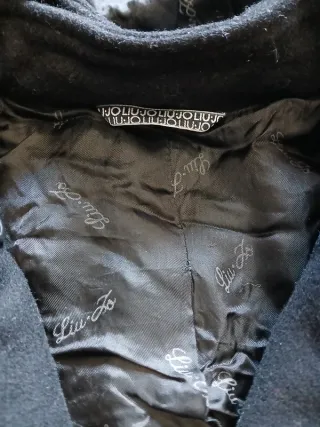 Cappotto Liu Jo nero taglia S