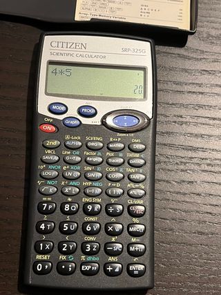 Calculadora Científica Citizen SRP-325G
