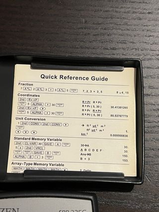 Calculadora Científica Citizen SRP-325G