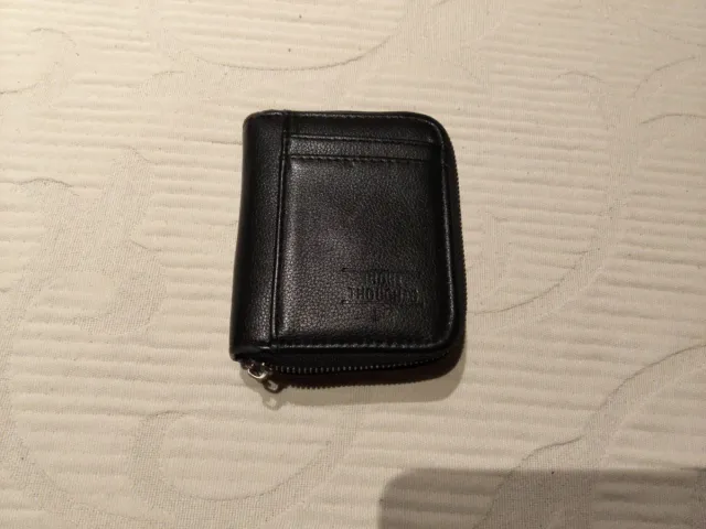 Cartera Bershka Menswear Negra