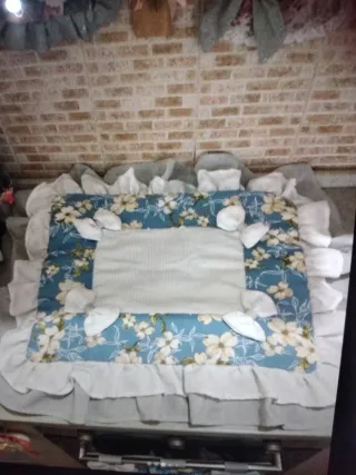 Coordinato cucina shabby chic tessuto