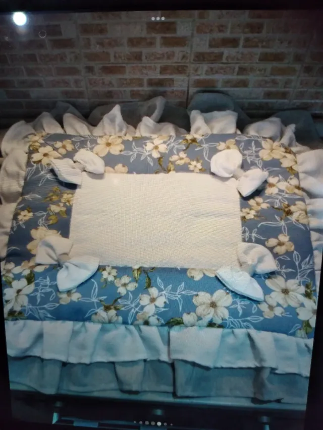 Coordinato cucina shabby chic tessuto