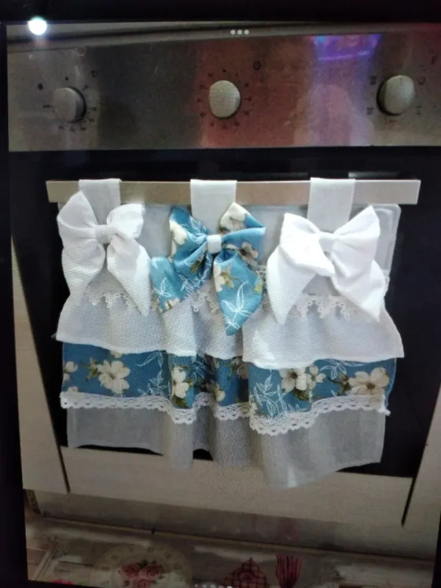 Coordinato cucina shabby chic tessuto