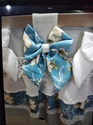 Coordinato cucina shabby chic tessuto