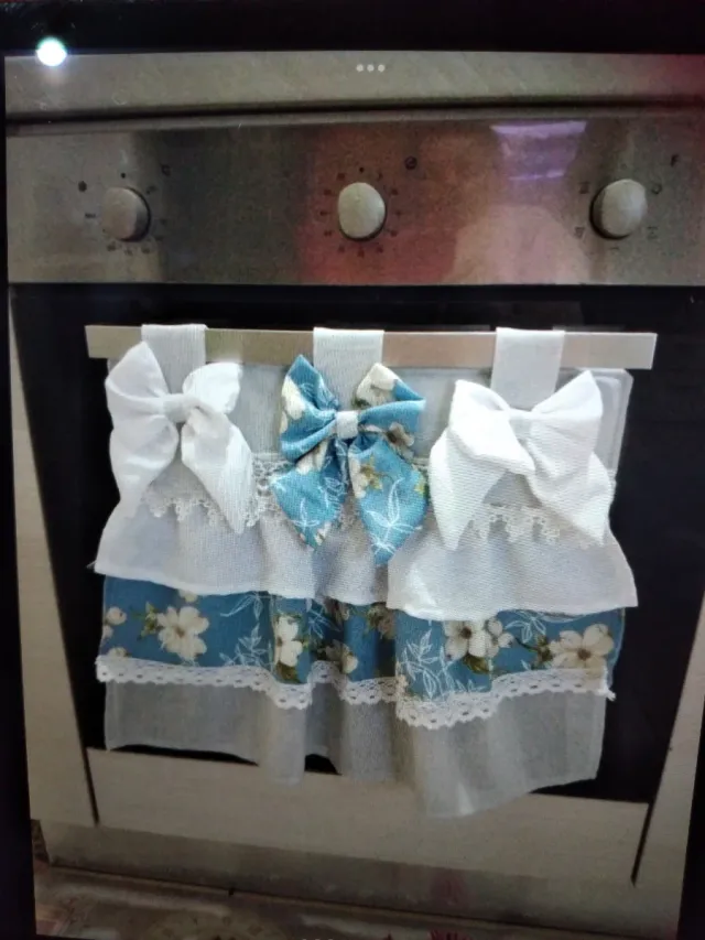 Coordinato cucina shabby chic tessuto