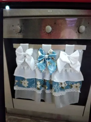 Coordinato cucina shabby chic tessuto