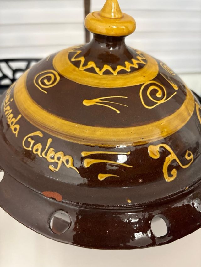 Juego de queimada cerámica de Buño