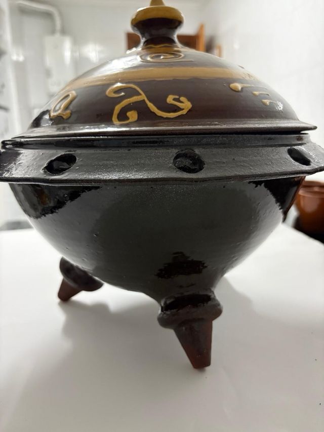 Juego de queimada cerámica de Buño