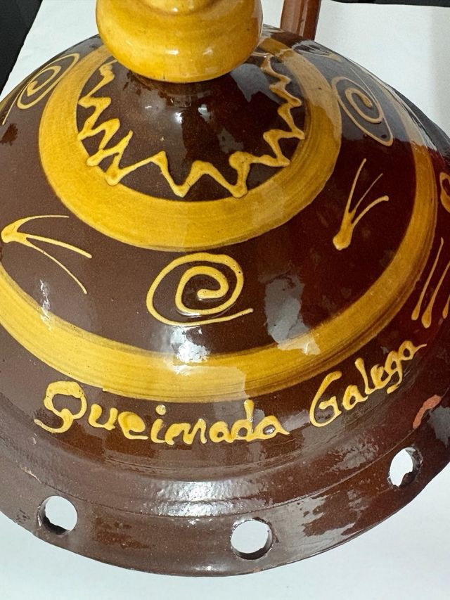 Juego de queimada cerámica de Buño