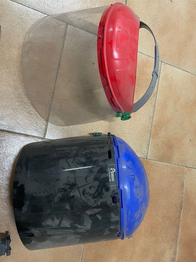 Lote Caretas Soldar y Cristales