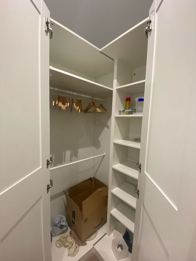 Guarda-roupa PAX/GRIMO Ikea 236cm Branco