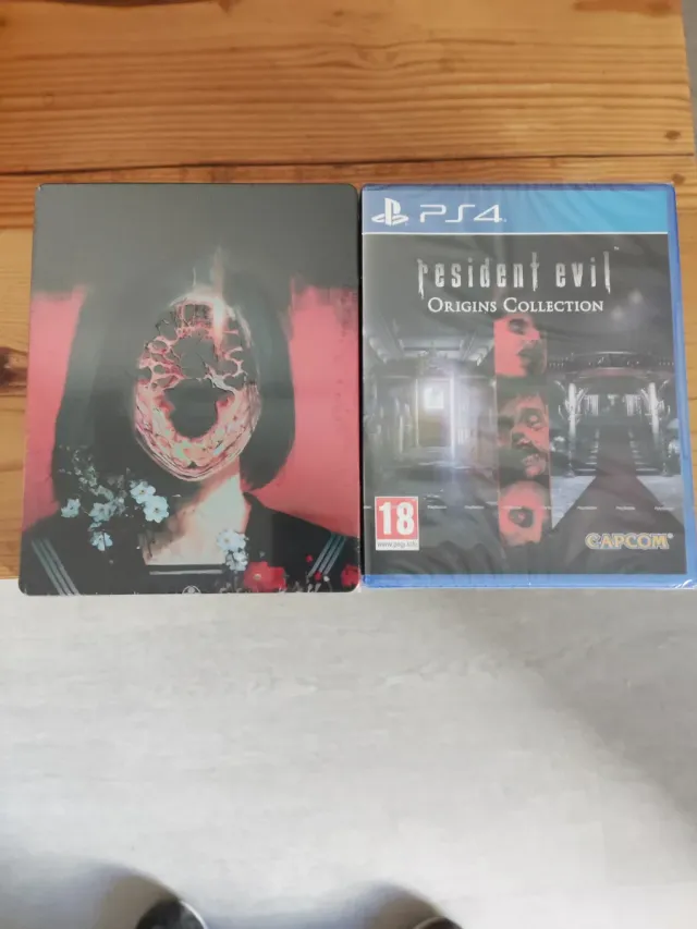 Stelbook Silent Hill f y resident Evil precintado