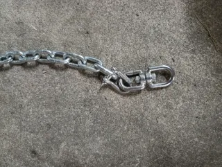 Ancla paraguas con cadena y mosquetón