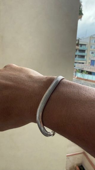 Pulsera de plata nueva