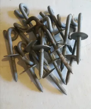 Gancio a riccio acciaio zincato Ancorante