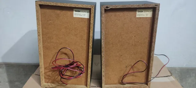 Altavoces SABA 2 vías 30cm