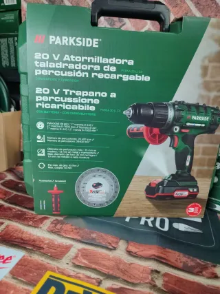 Set Herramientas Parkside (Taladro y Amoladora)