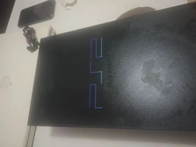 PlayStation 2 Fat Negra