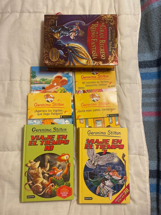 6 libros geronimo stilton