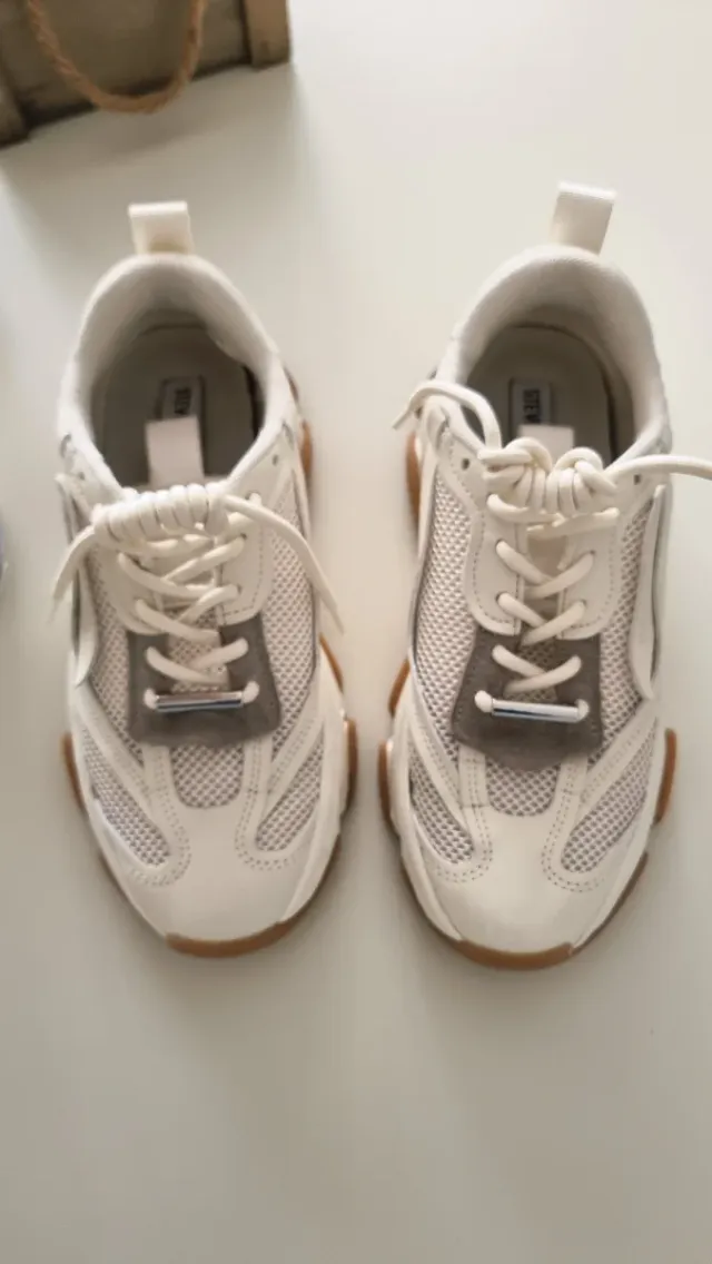 Zapatillas Steve Madden Beige/Blanco