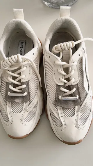 Zapatillas Steve Madden Beige/Blanco