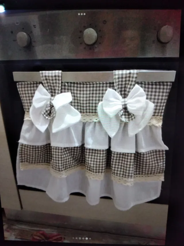 Coordinato Cucina Shabby Chic Tessuto