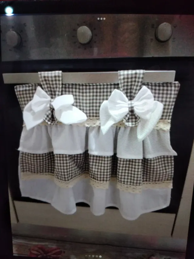 Coordinato Cucina Shabby Chic Tessuto