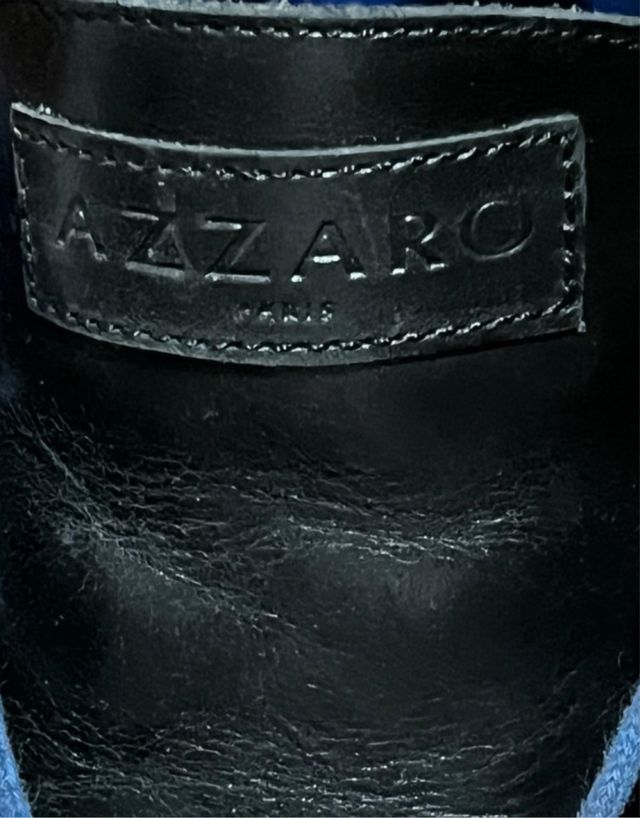 Stivaletti in pelle Azzaro neri