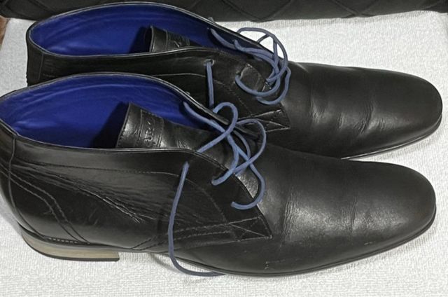 Stivaletti in pelle Azzaro neri