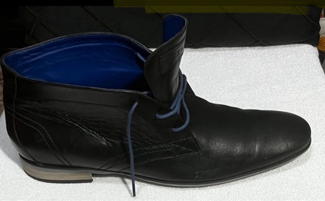 Stivaletti in pelle Azzaro neri