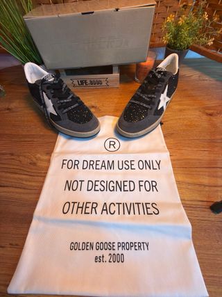 Golden Goose Zapatillas Talla 44 Negras y Grises