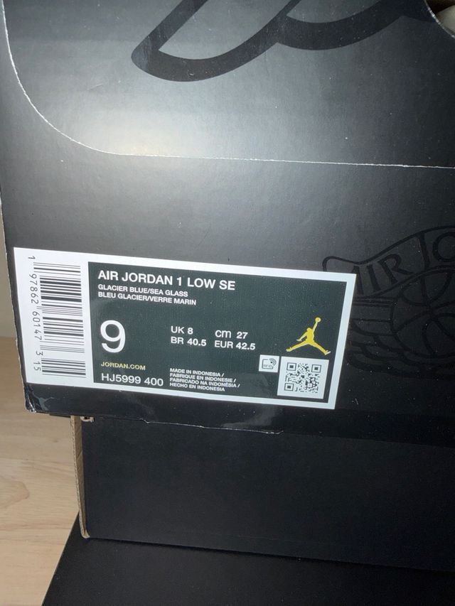 Air Jordan 1 Low SE Glacier Blue/Sea Glass