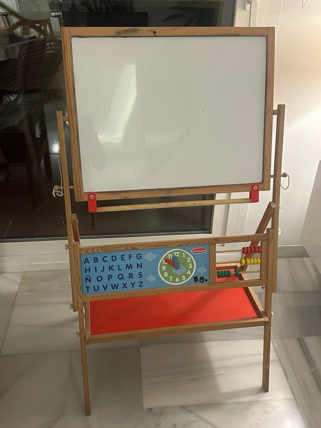 Pizarra Infantil Tiza y Rotulador