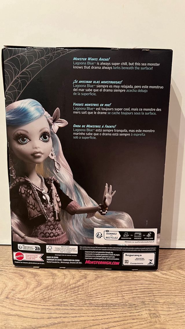 Monster High Lagoona Blue Reel Drama Muñeca