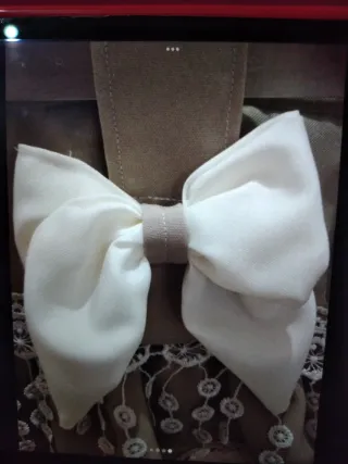 Copriforno 3 balze con fiocchi