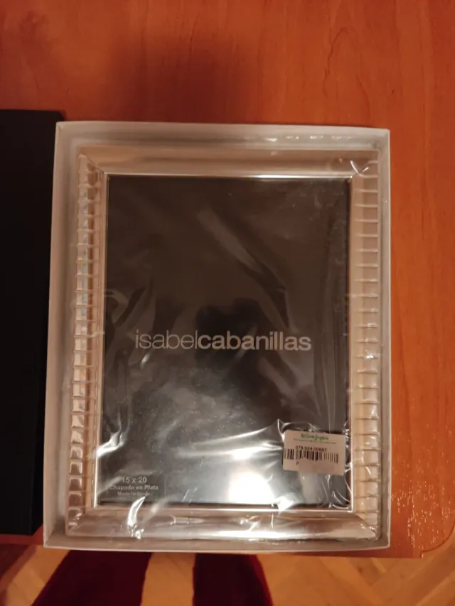 Marco Isabel Cabanillas Chapado Plata 15x20