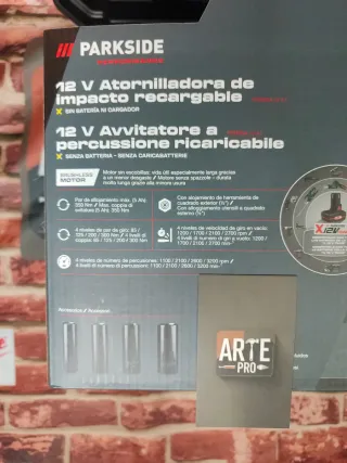 Atornillador de Impacto Parkside Performance