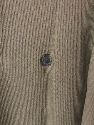 Maglia XXL beige con colletto camicia