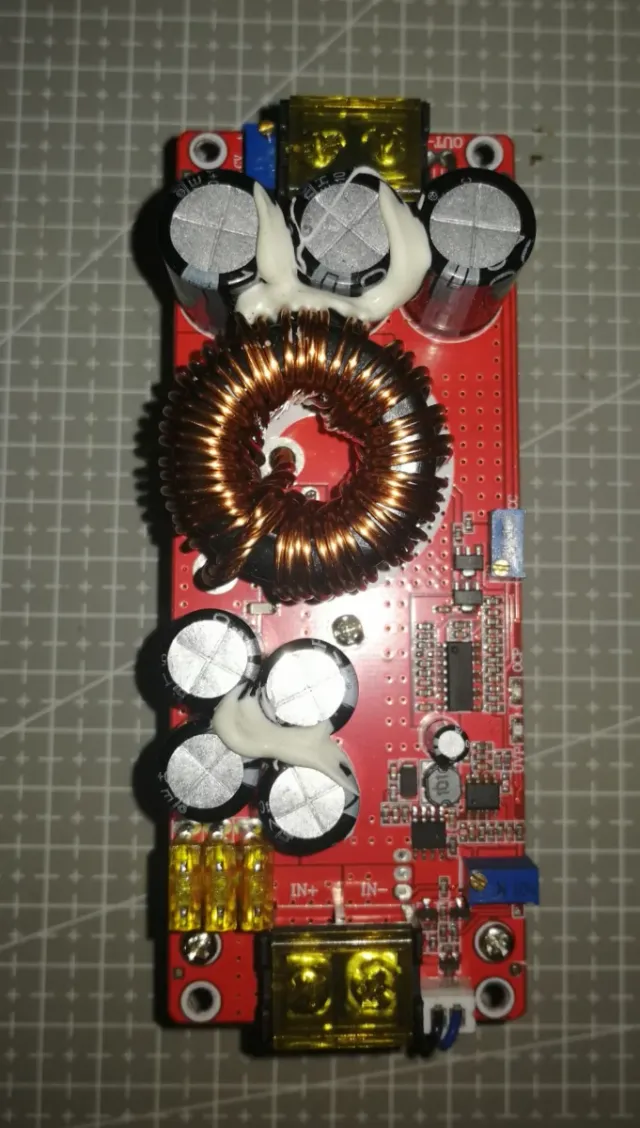 Convertidor DC-DC 1500W Elevador de Voltaje