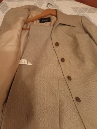Traje chaqueta ARCHY beige marrón