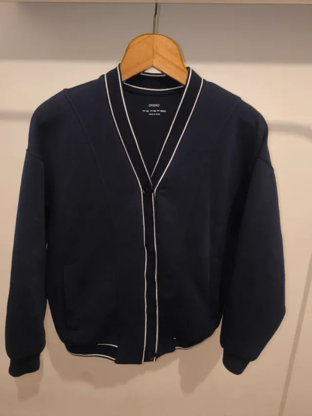 Oysho Cárdigan Azul Marino Talla XS
