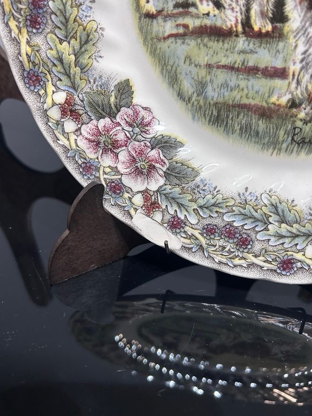 Set 3 Platos Churchill Hunting Dogs