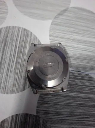 2 cajas Reloj Seiko Alarm Chronograph Plata